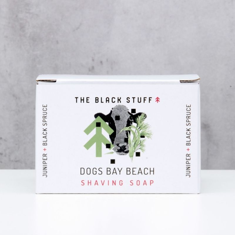 The Black Stuff Dog's Bay Beach sapone da barba 155 g in vetro
