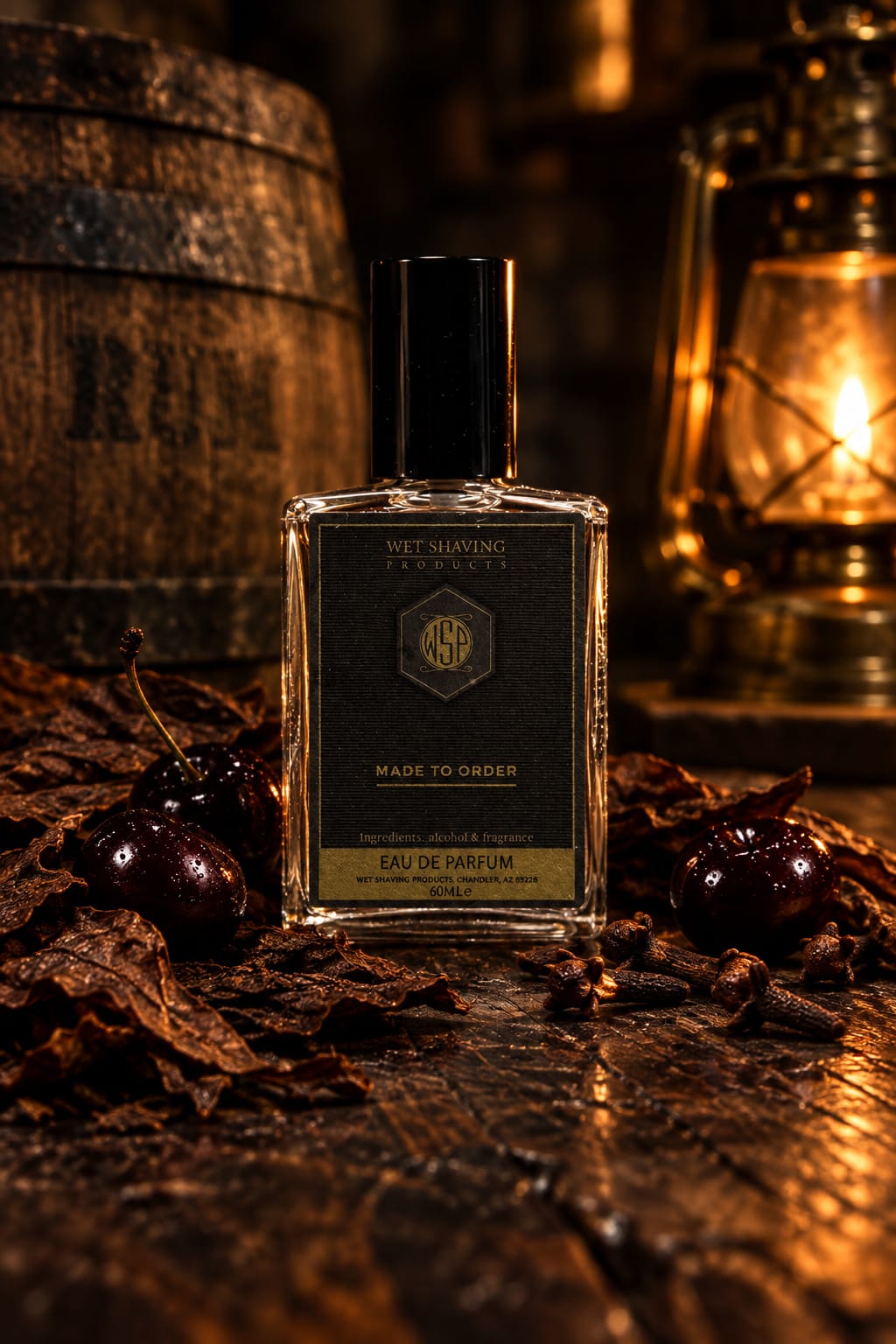 Wet Shaving Products Blackbeard Eau de Parfum 100 ml tabacco e ciliegia