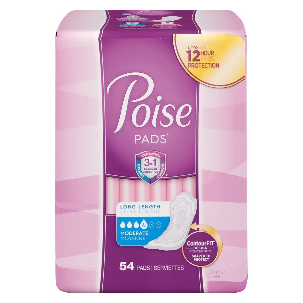 Poise Moderate Long assorbenti incontinenza postparto