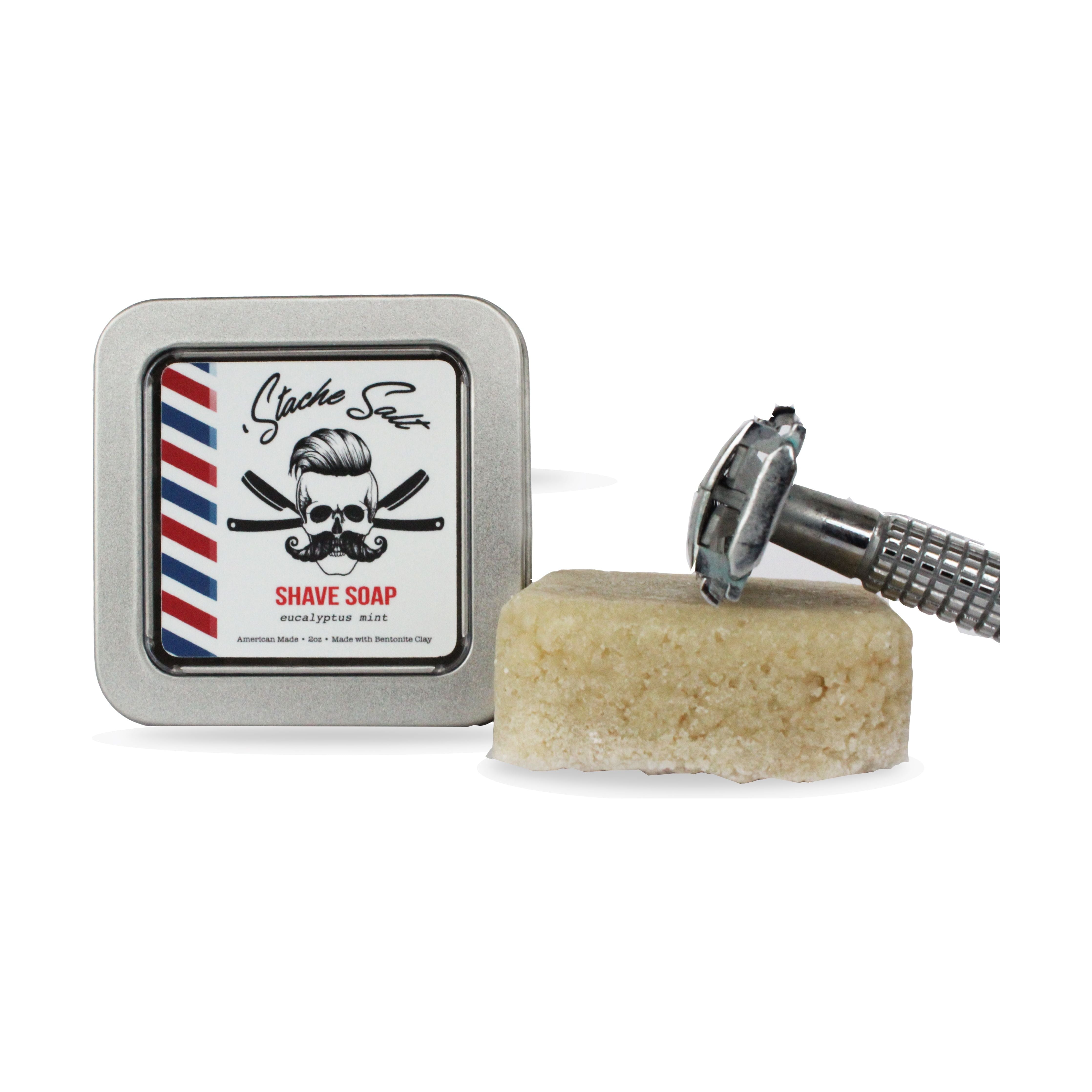 Pasteur sapone da barba 57 g eucalipto menta ciotola