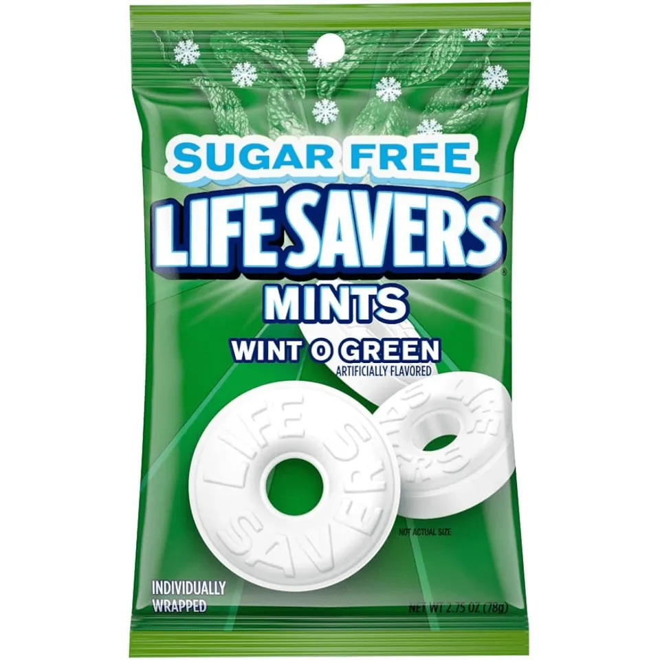 Life Savers Wint O Green mentine dure menta 79 g