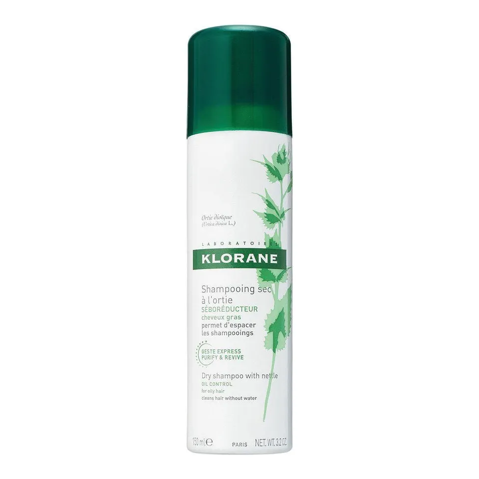 Klorane Ortica shampoo secco 3.2 oz per capelli grassi