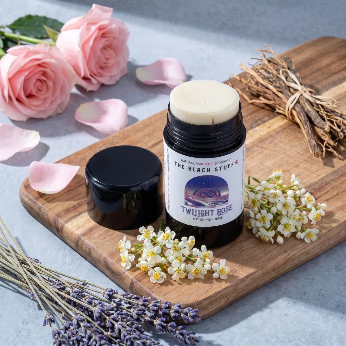 The Black Stuff Twilight Rose deodorante uomo stick