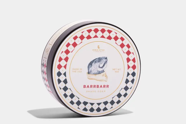 Noble Otter BarrBarr sapone da barba barbershop 4 oz
