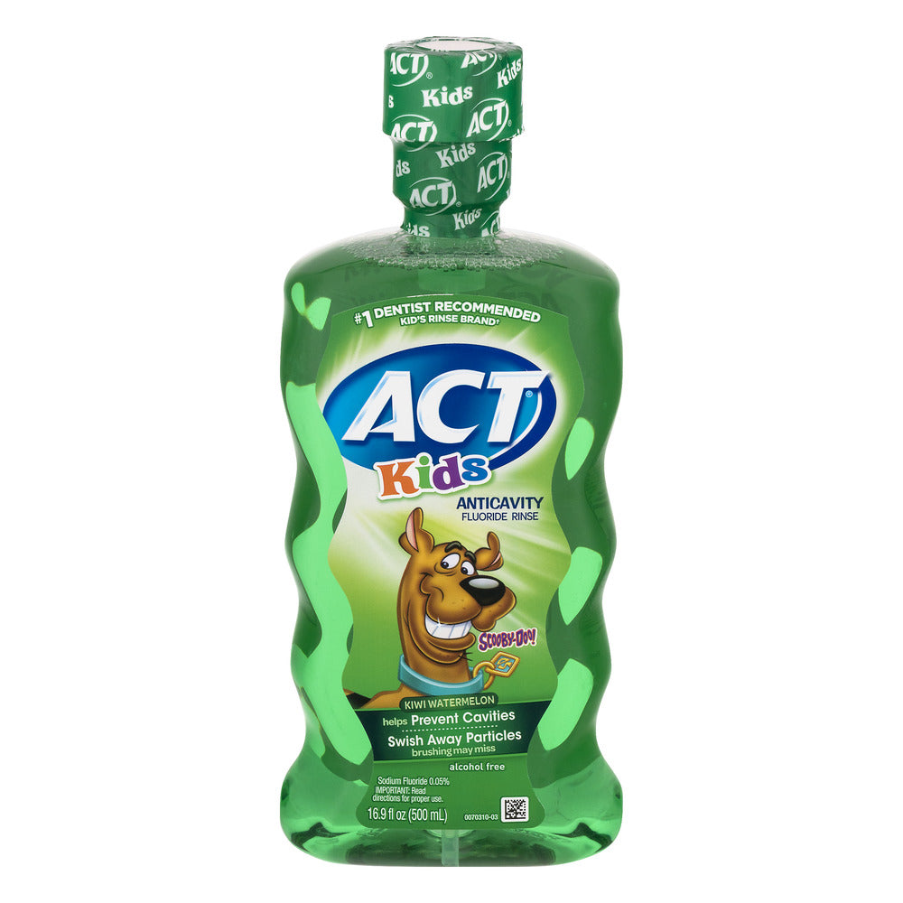ACT Kids Scooby-Doo Collutorio Bambini Kiwi Anguria Anticarie