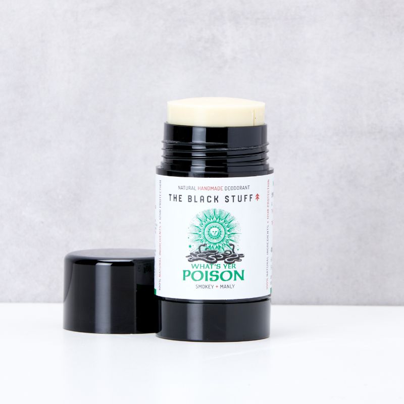 The Black Stuff What's Yer Poison Deodorante Uomo Vetiver Menta Edizione