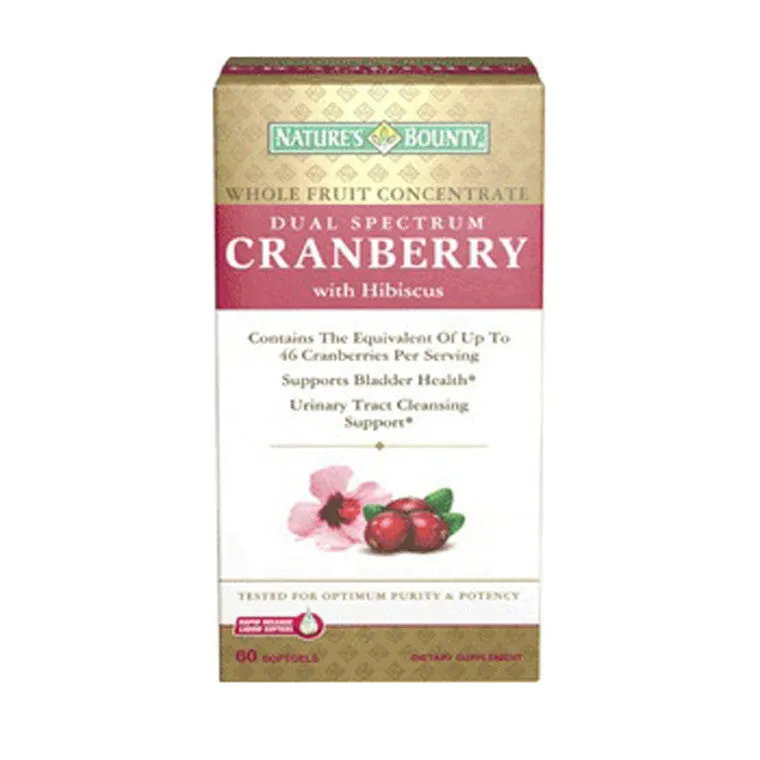 Nature's Bounty Mirtillo Rosso Ibisco Softgel Vescica