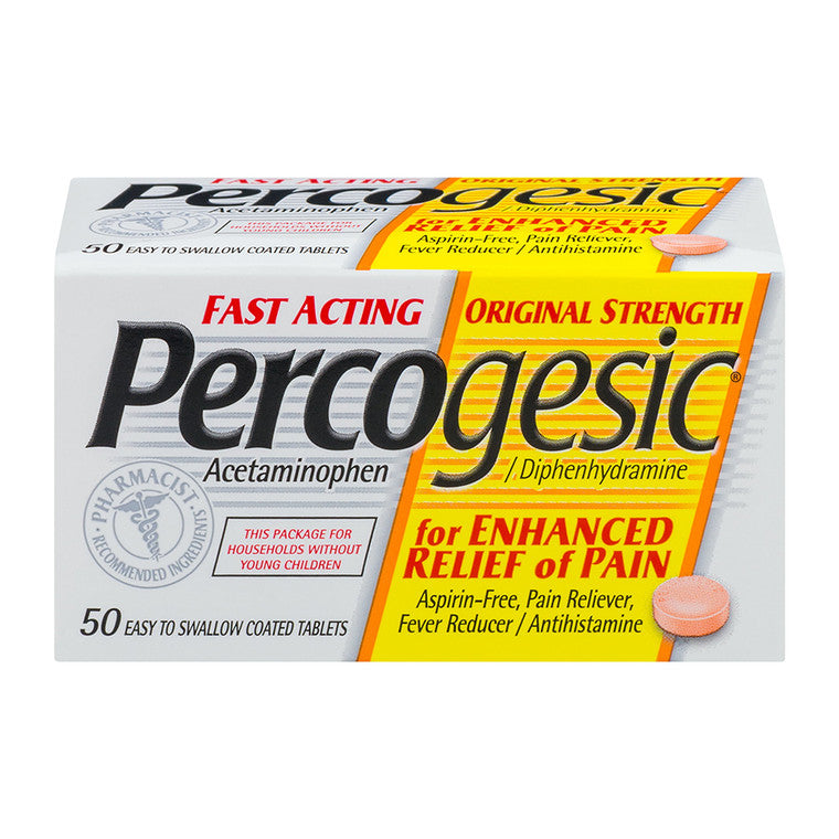Percogesic Original Strength antidolorifico compresse