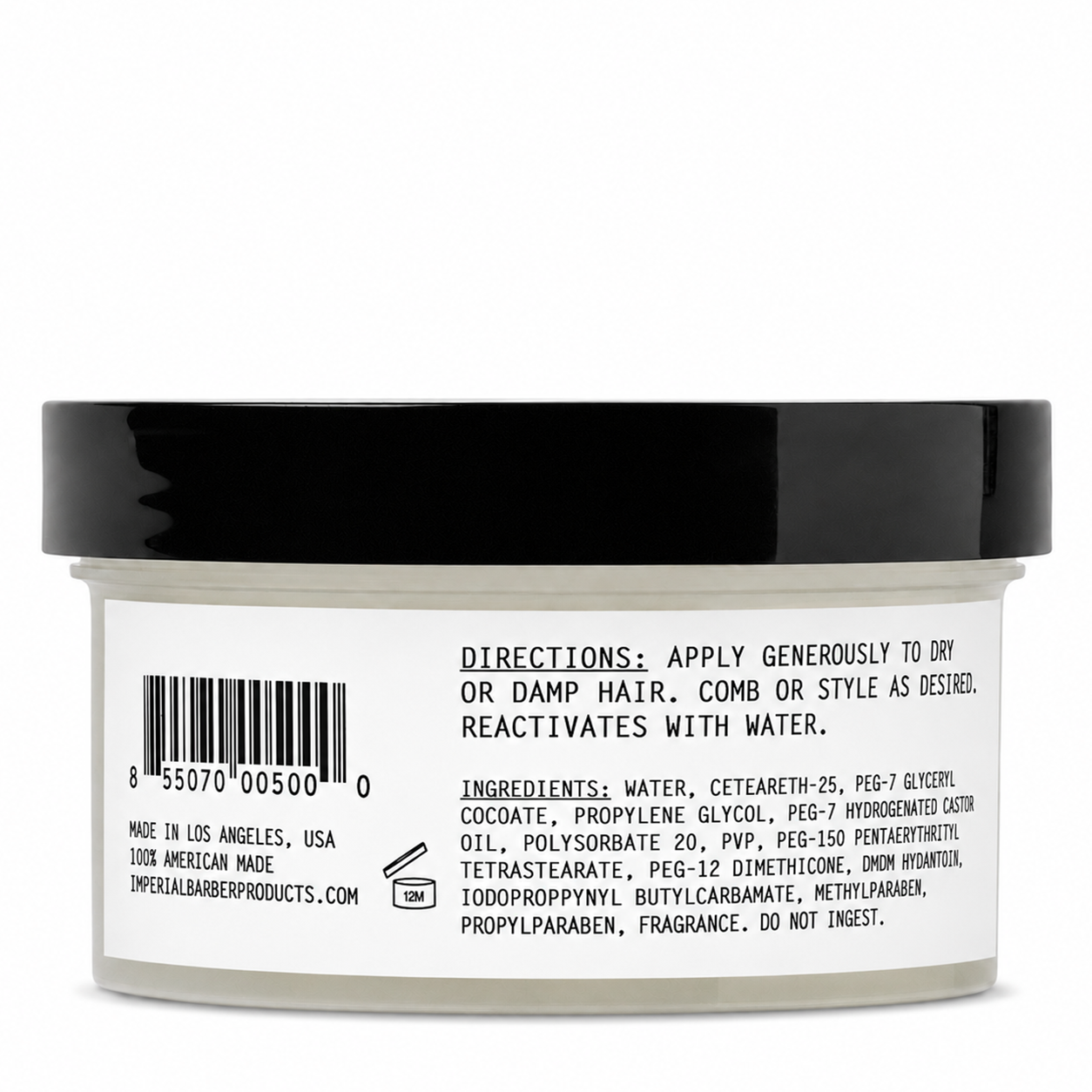 Imperial Classic Pomata Capelli 6 oz Tenuta Forte Opaca