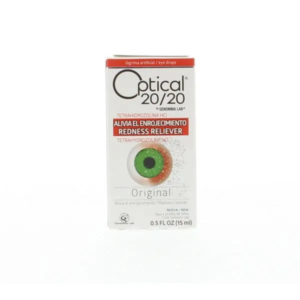 Optical 20/20 collirio occhi arrossati 0.5 Oz originale