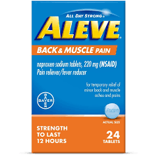 Aleve Mal di Schiena 24 Compresse Naprossene Sodico