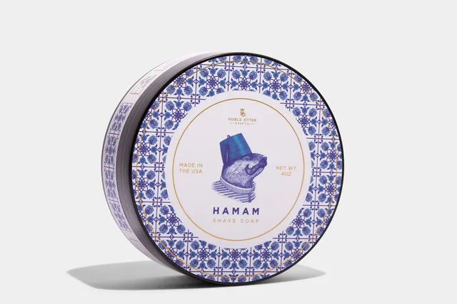 Noble Otter Hamam Sapone da Barba 4oz Floreale Pulito