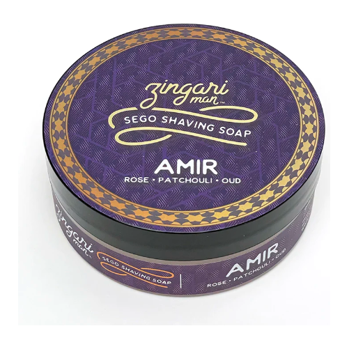 Zingari Man Amir sapone barba + splash oud rosa