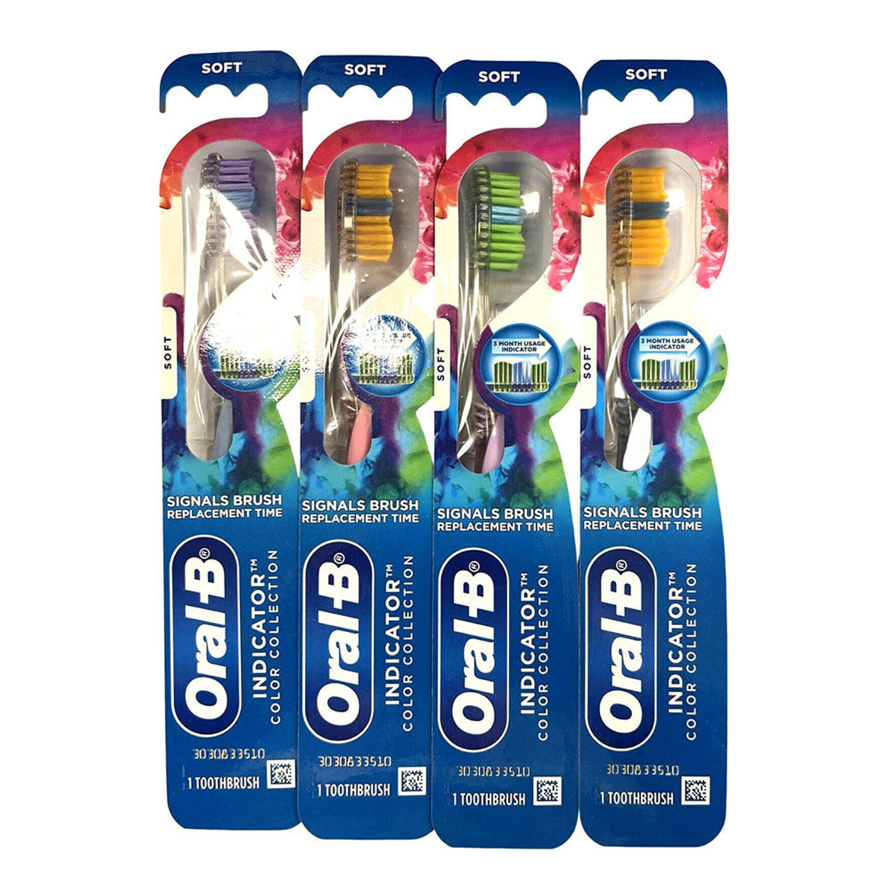 Oral-B Indicator Contour Clean Spazzolino Blu Setole Morbide