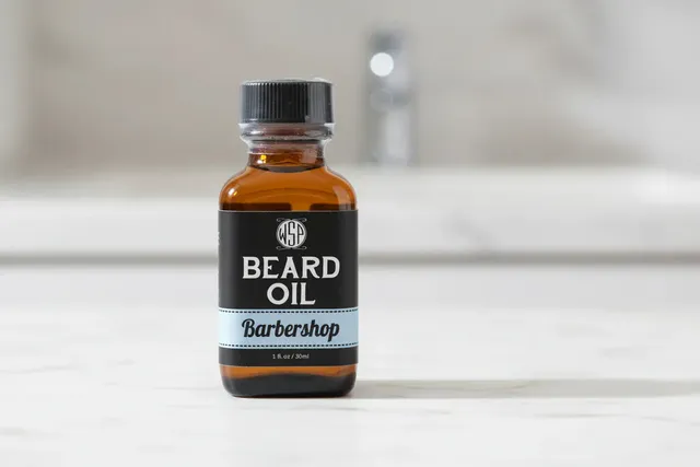 Wet Shaving Products Barbershop olio da barba flacone 1 oz opaco