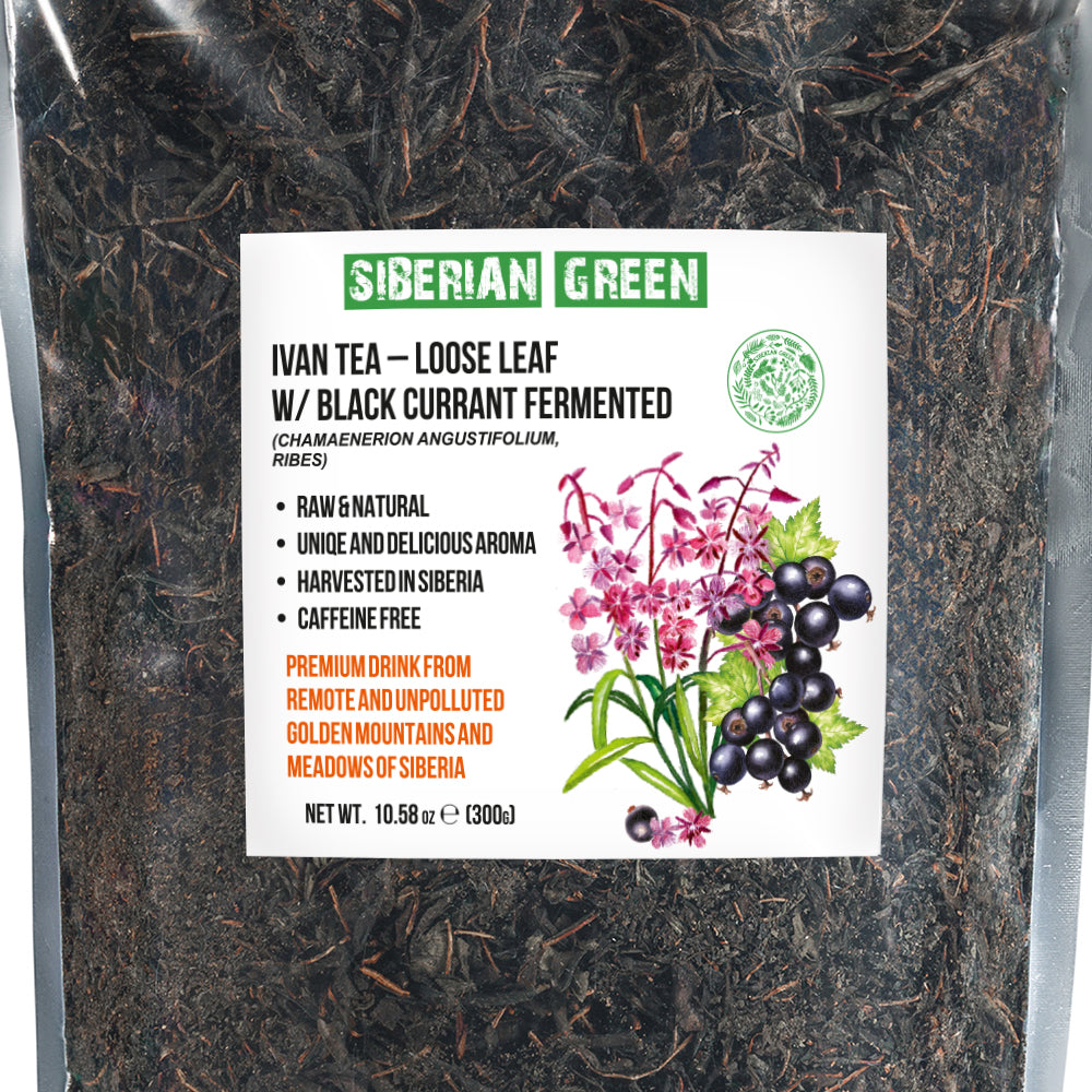 Siberian Green Ivan Tea tisana ribes nero 300 g