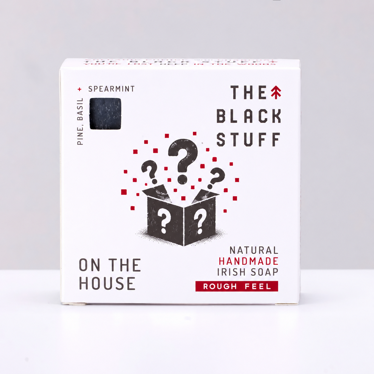 The Black Stuff Men's Bar Soap On The House saponetta corpo