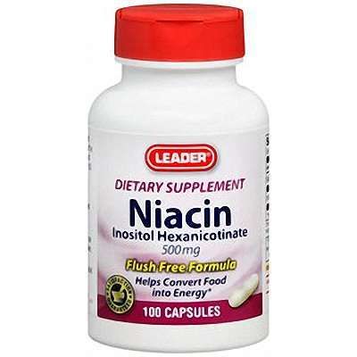 Leader Niacin Flush Free integratore niacina 500mg 100 capsule
