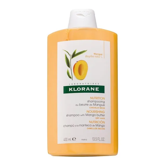 Klorane Burro di Mango shampoo nutriente 13.5 oz capelli secchi