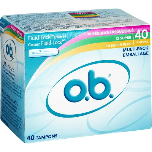 o.b. Tamponi Assorbenti Interni Multi-Pack Regular Super Plus