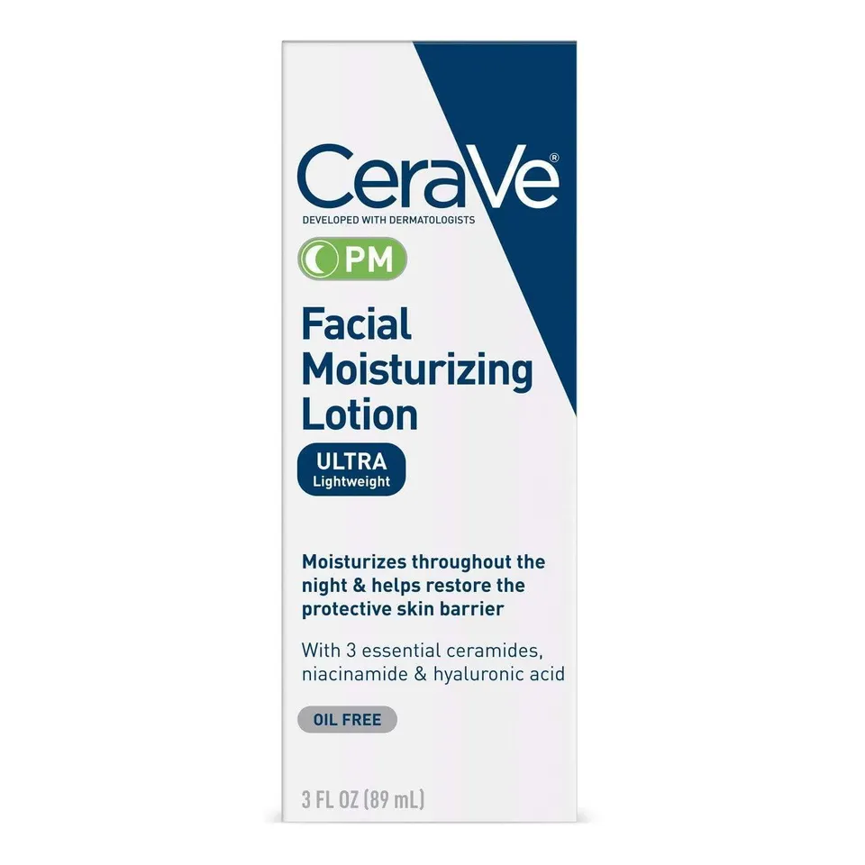 CeraVe PM Facial Lotion lozione viso notte ceramidi 89 ml