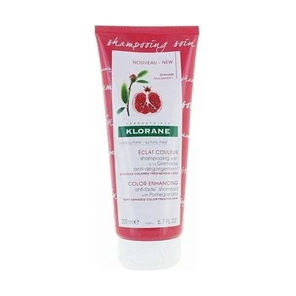 Klorane Melograno shampoo capelli colorati 200 ml protettivo