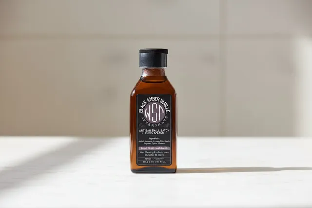 Wet Shaving Products Black Amber dopobarba splash ambra 100 ml