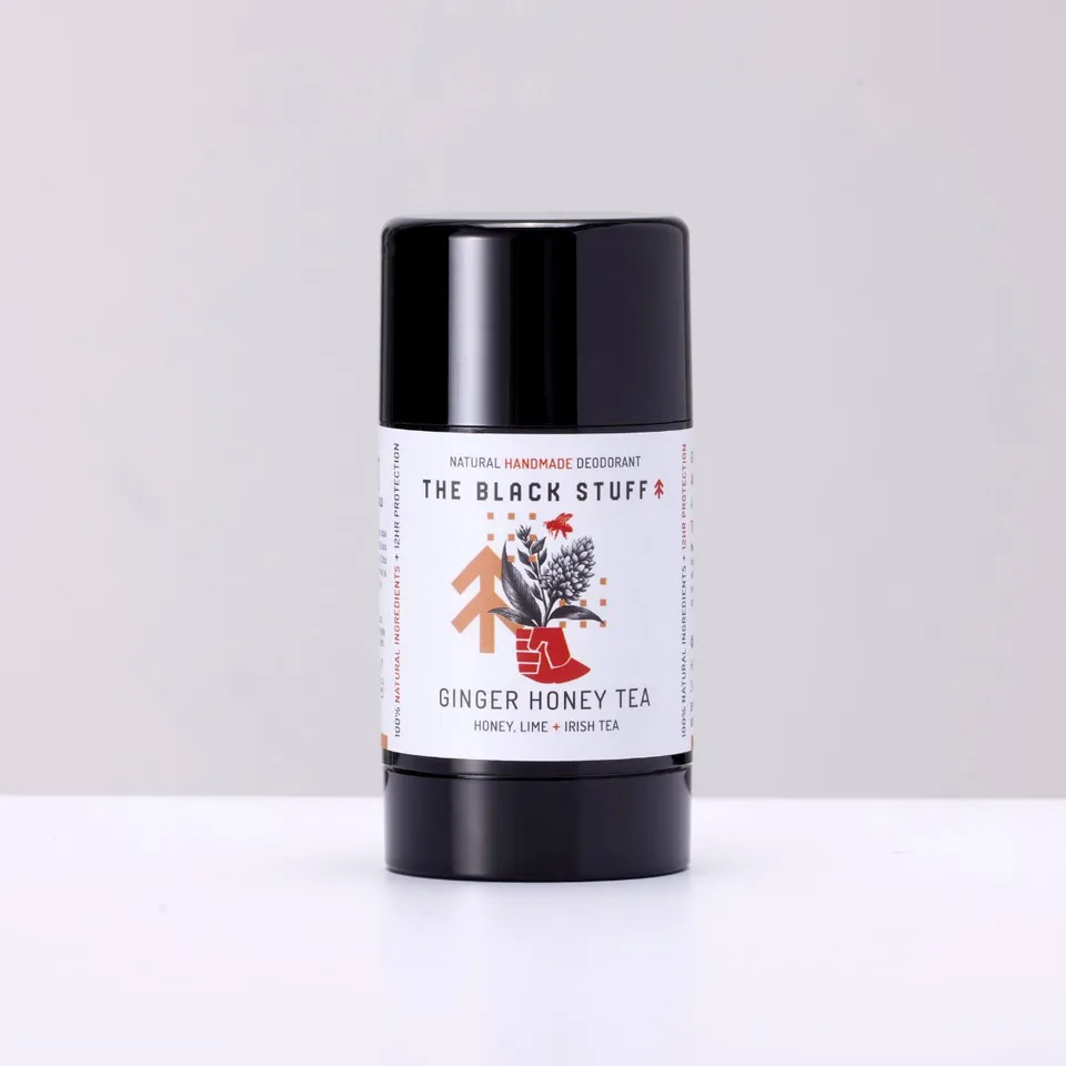 The Black Stuff Ginger Honey Tea deodorante naturale uomo