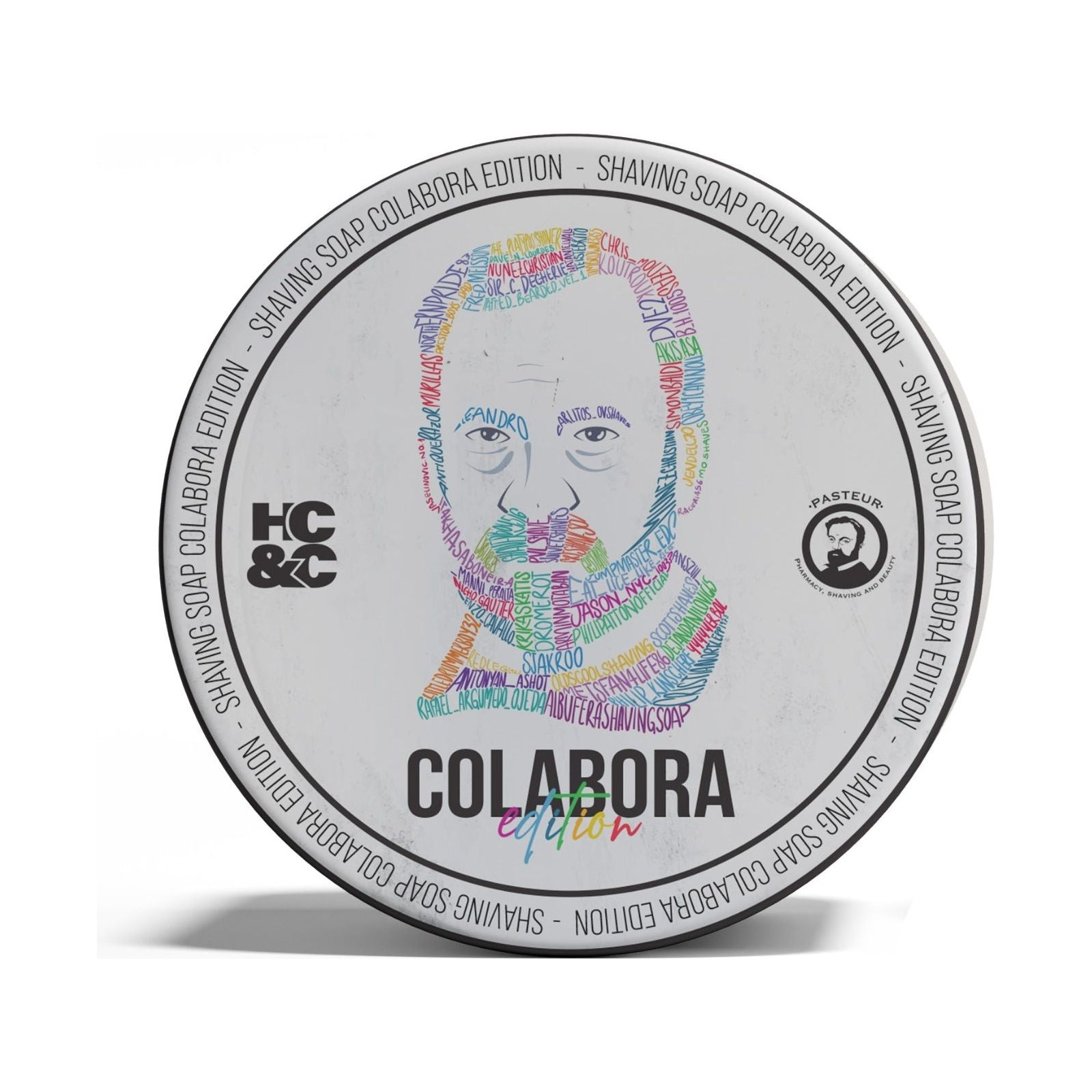 HC&C Colabora sapone da barba 4 oz fresco floreale