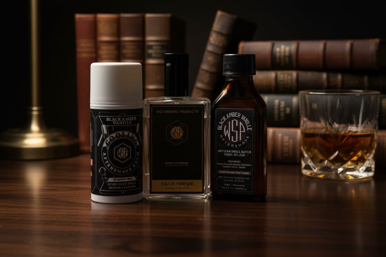 Wet Shaving Products Post-Shave kit dopobarba Barbershop splash+balsamo