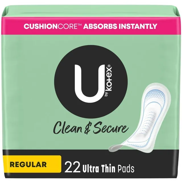 U by Kotex Security Assorbenti Ultra Thin Regular Cotone
