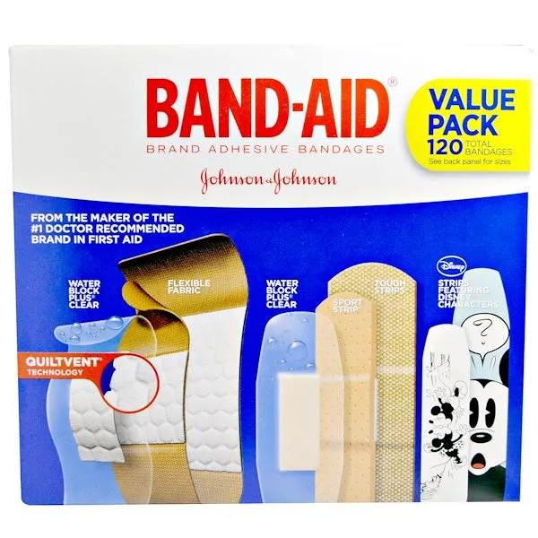 Band-Aid Family Pack cerotti assortiti misure varie