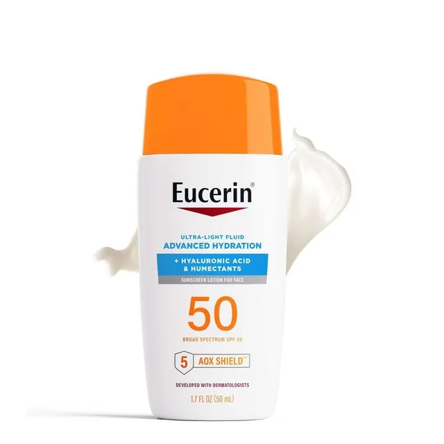 Eucerin Sun Advanced Hydration Crema Solare Viso SPF 50 50 ml