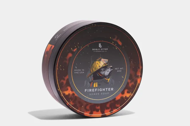 Noble Otter Firefighter Sapone Barba 4oz Lavanda Cedro