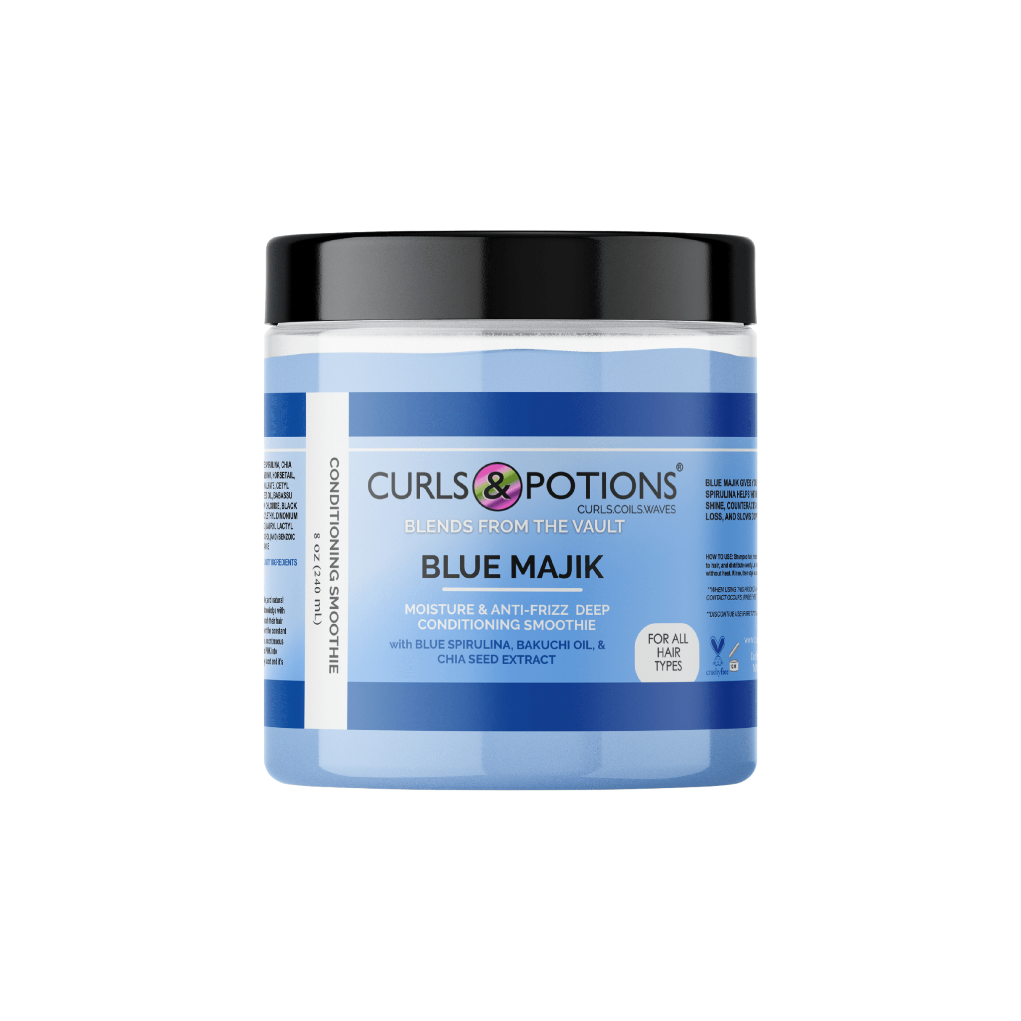 Blends Blue Majik Balsamo Leave-In 8 Oz Refill Spirulina