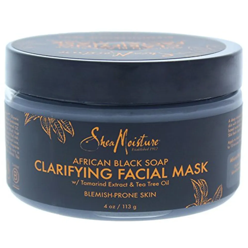 SheaMoisture African Black Soap maschera viso purificante acne