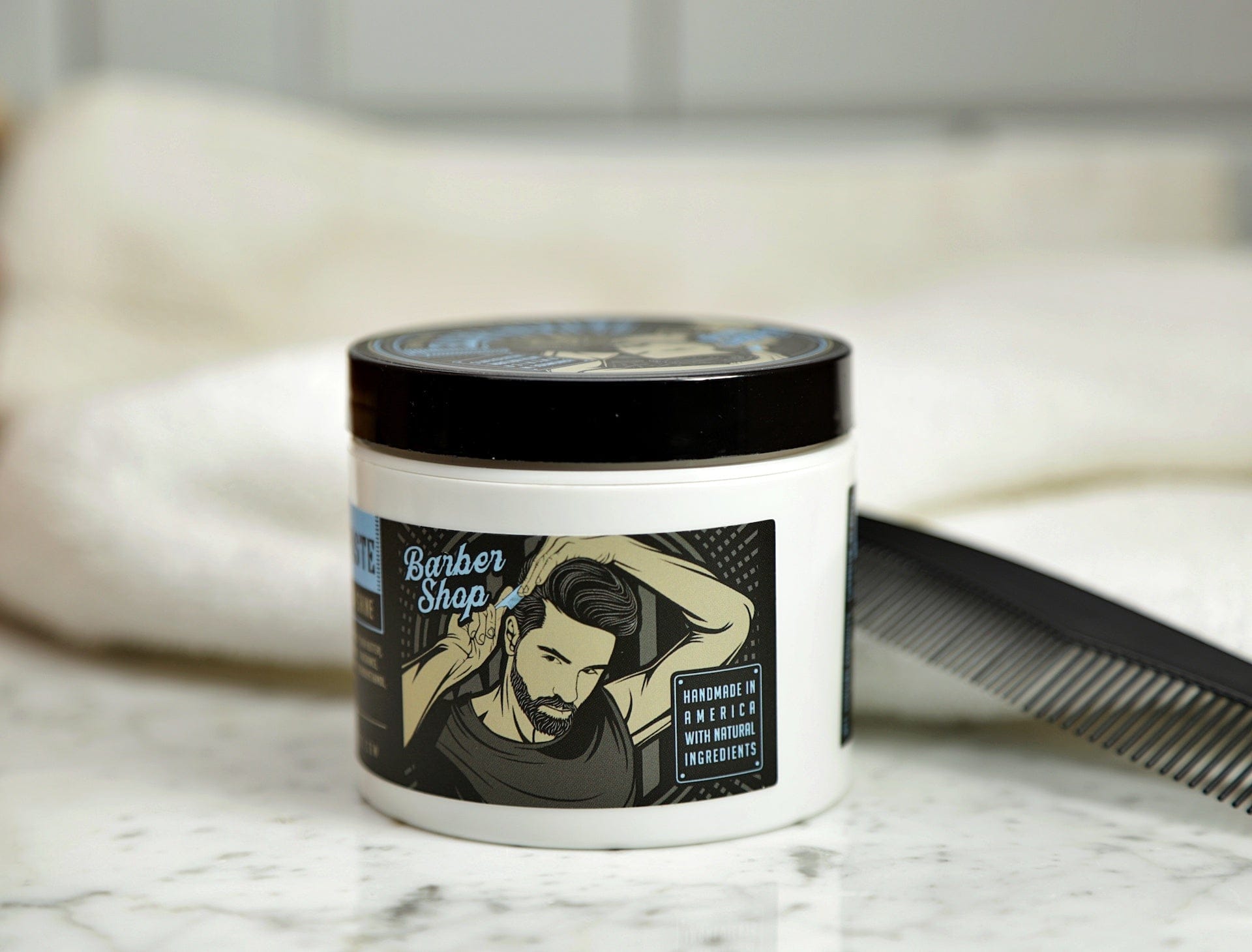 Wet Shaving Products Barbershop pasta capelli 1 vasetto opaca
