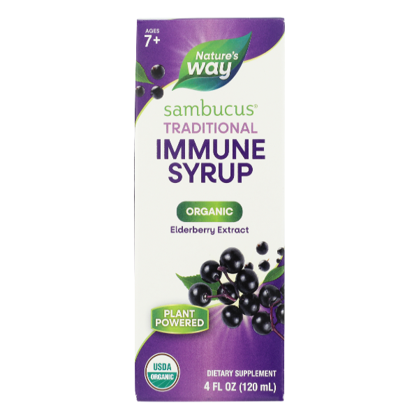 Nature's Way Sambucus sciroppo sambuco nero bio 120 ml