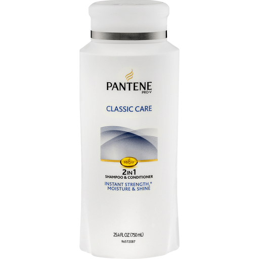 Pantene Pro-V Classic Clean shampoo balsamo 2 in 1 capelli luminosi