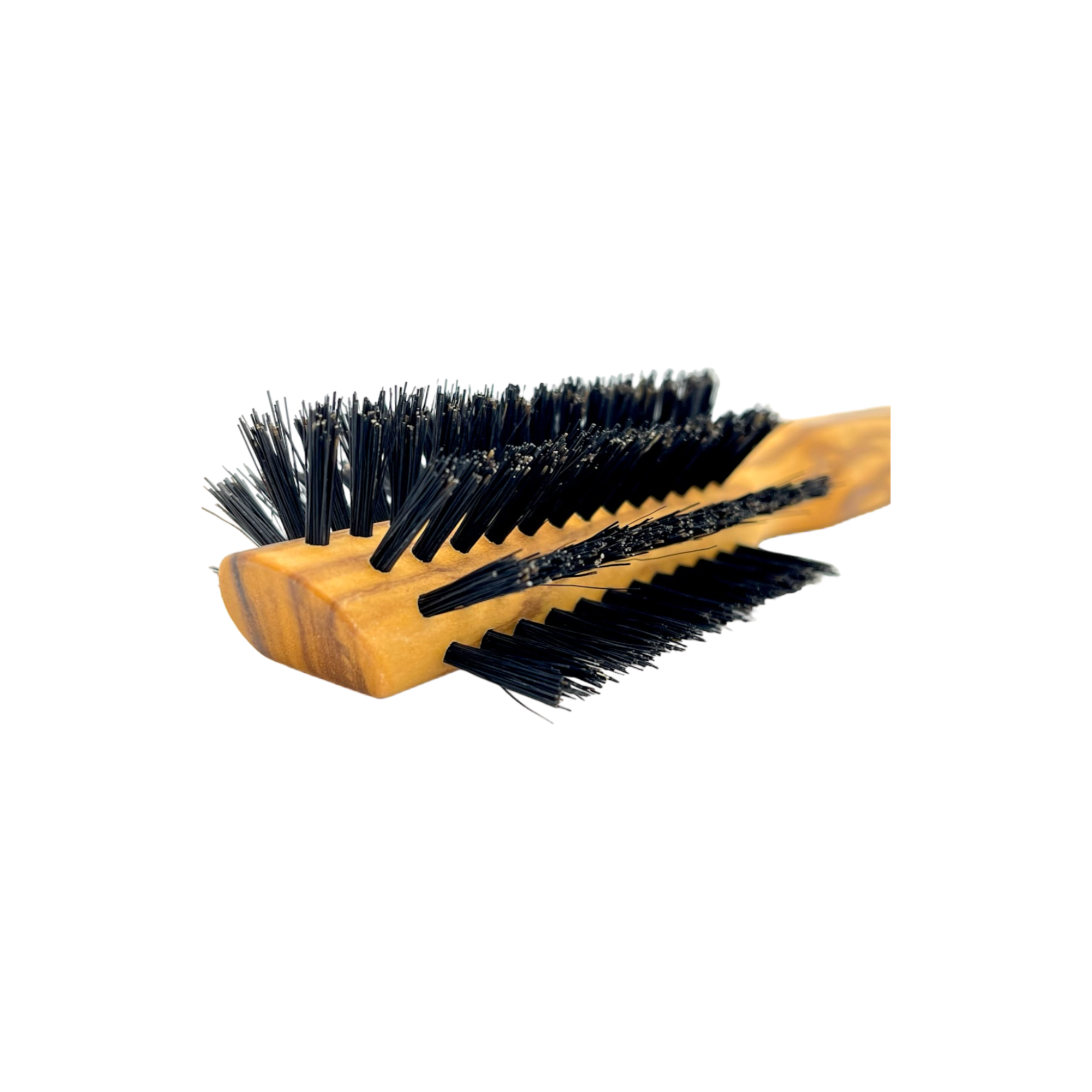 Dural spazzola capelli legno ulivo setole cinghiale 7 file