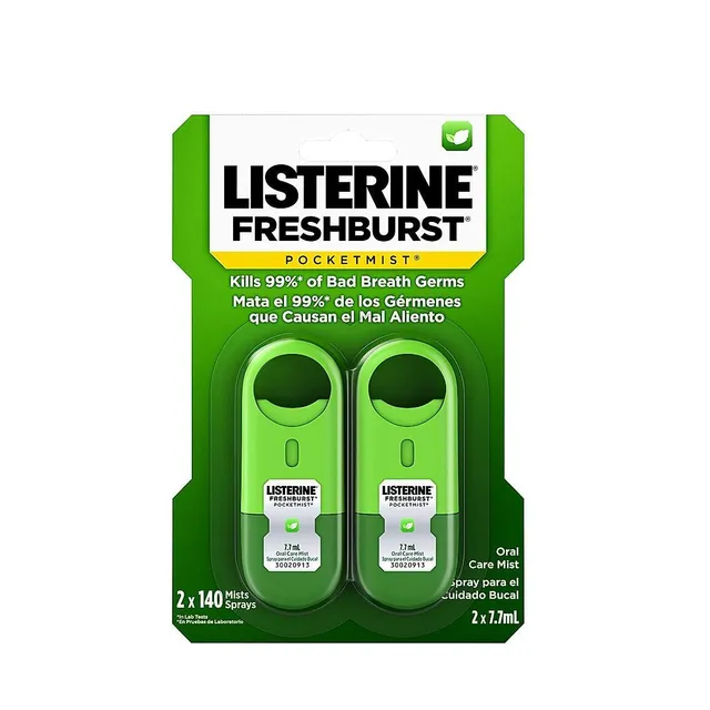 Listerine Freshburst Pocketmist Spray Alito 2pz