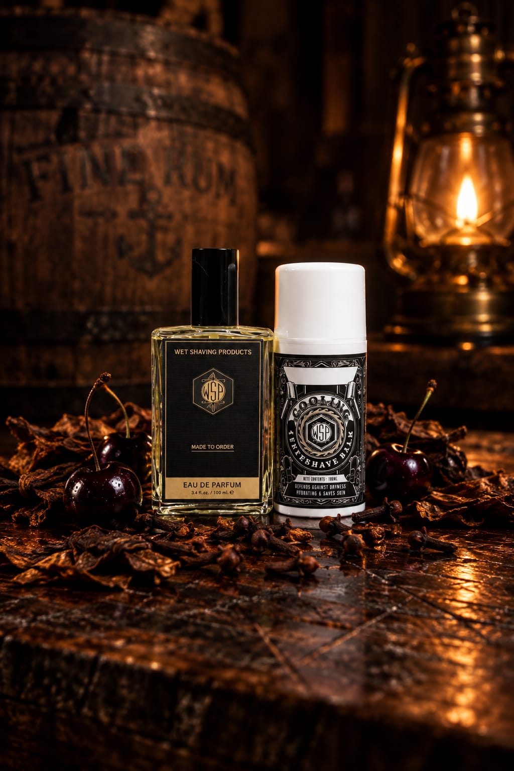 Wet Shaving Products Blackbeard Eau de Parfum 100 ml tabacco e ciliegia