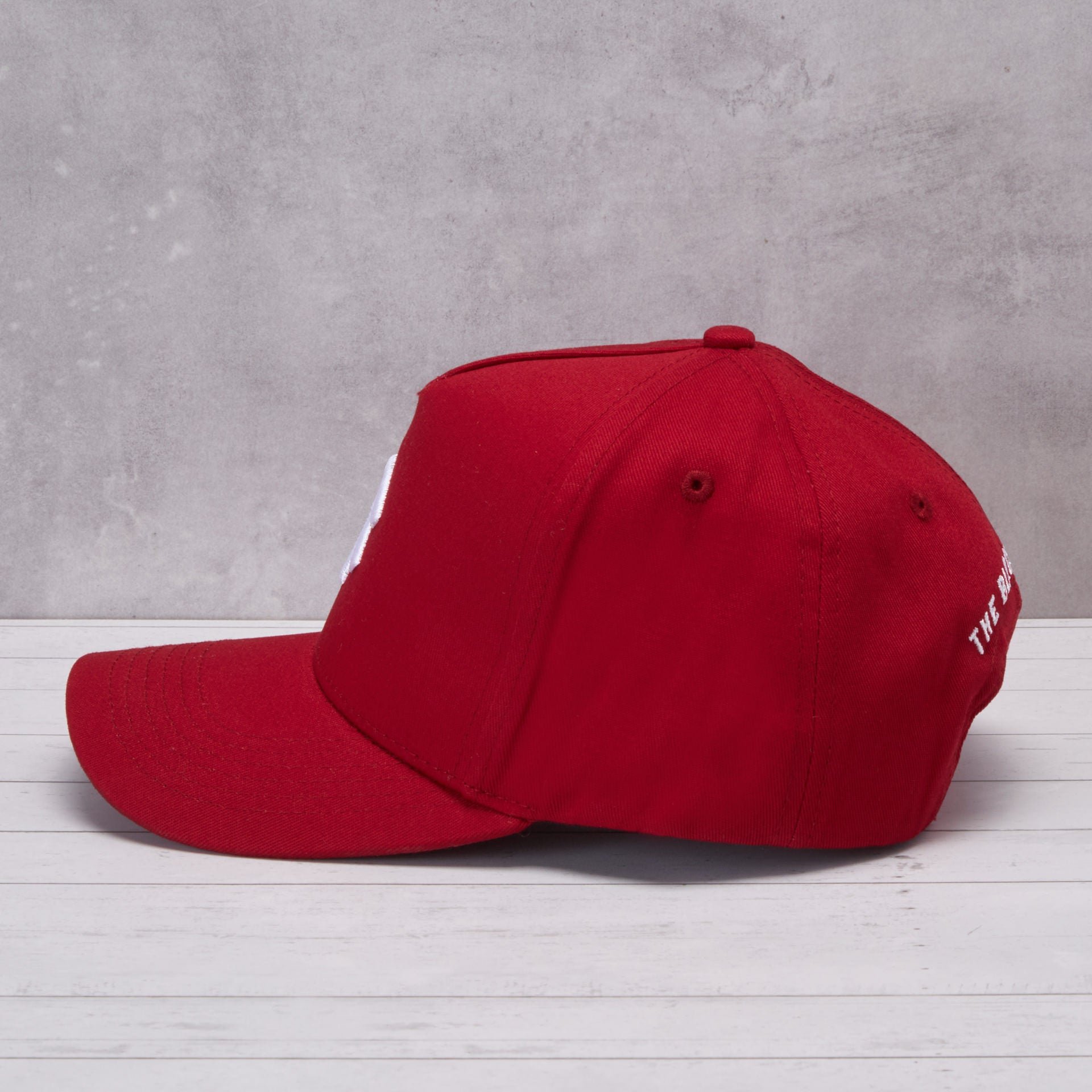The Black Stuff Hats cappellino rosso regolabile taglia unica
