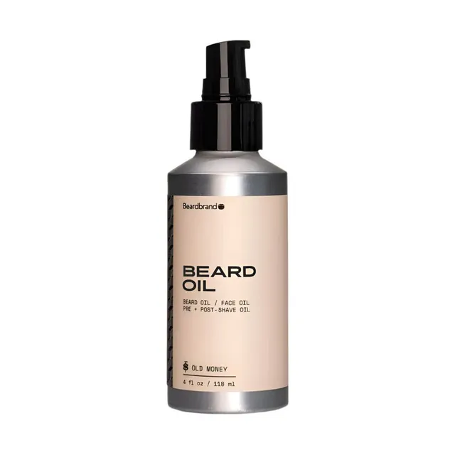 Beardbrand Old Money olio barba capelli 120 ml jojoba