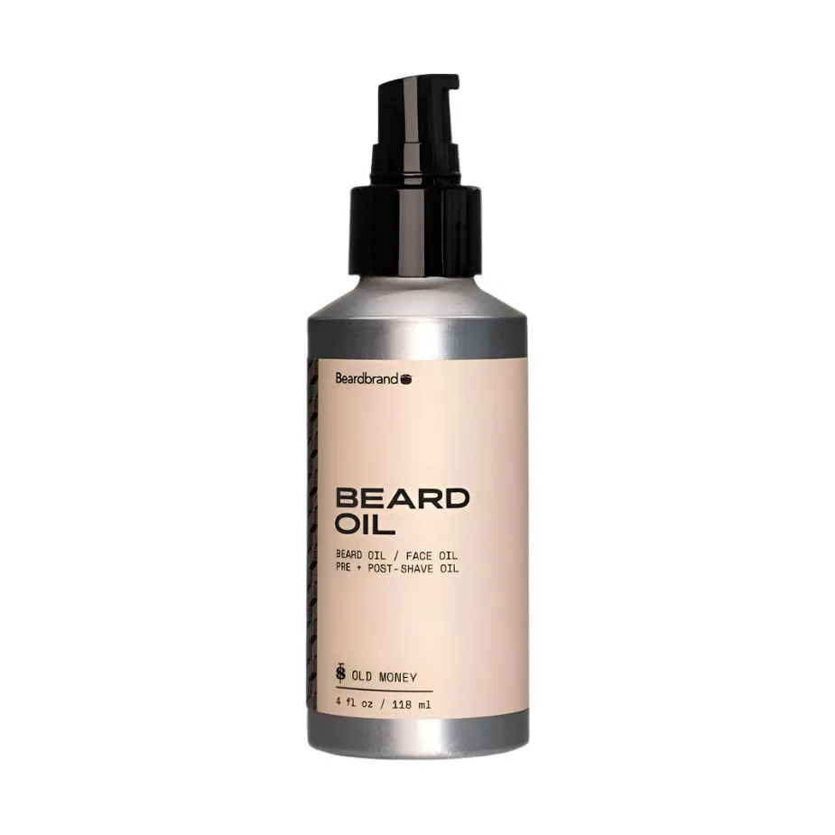 Beardbrand Old Money olio barba capelli 120 ml jojoba