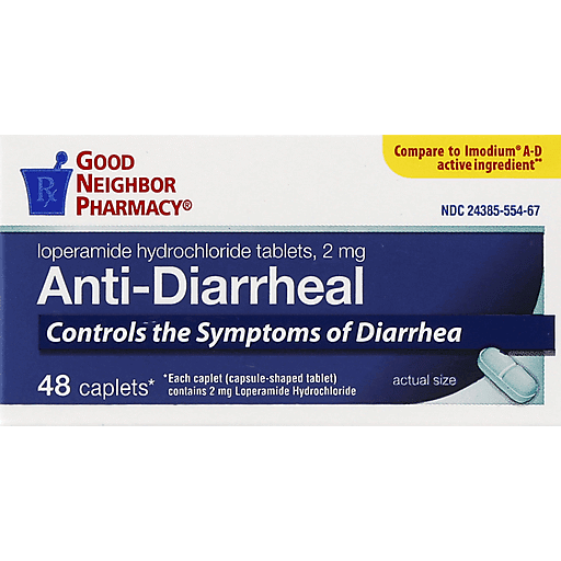 Good Neighbor Pharmacy Anti Diarrhea 48 caplet antidiarroico