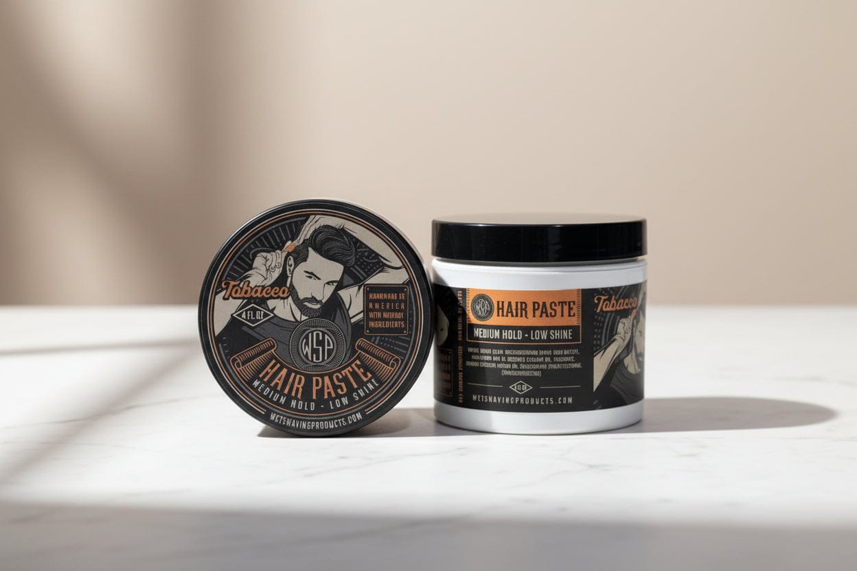 Wet Shaving Products Tobacco pasta capelli barattolo tenuta media