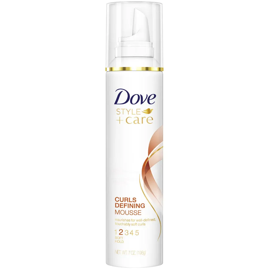 Dove Nourishing Curls Mousse Capelli Ricci 198 g Tenuta Morbida