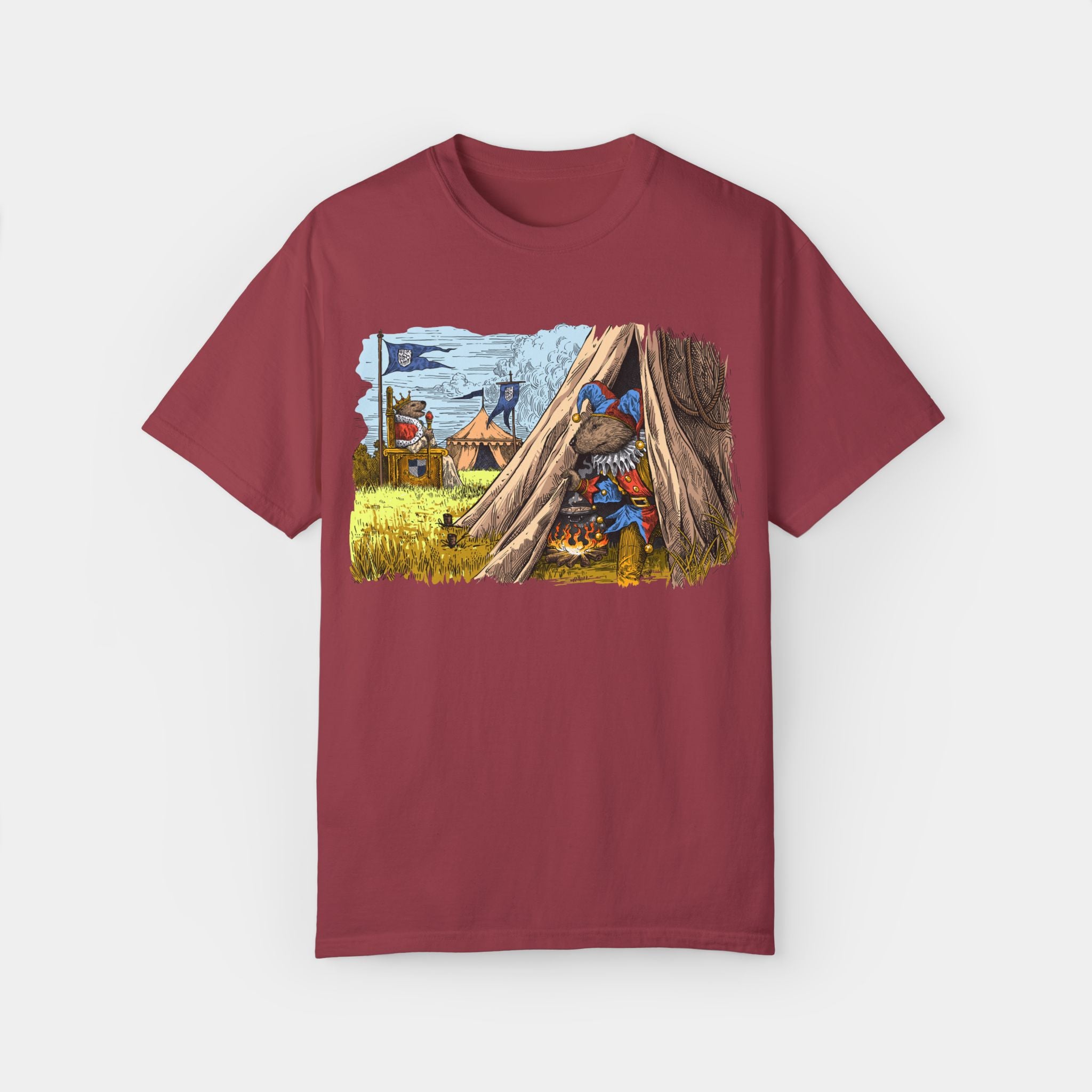 Noble Otter Jester's Plot t-shirt cotone Chili taglia L