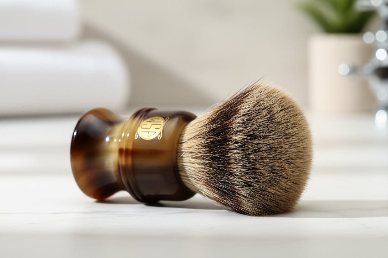Wet Shaving Products The Stubby Pennello Barba Best Badger 26mm Extra Dense